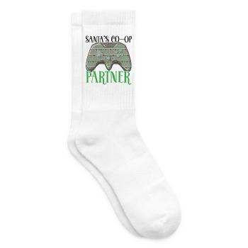 Der Co-op Partner Controller des Weihnachtsmannes - Tennissocken - Weiß - Rechts