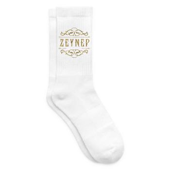 Zeynep gold - Tennissocken - Weiß - Rechts