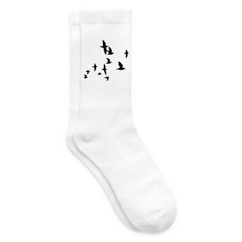 birds - Tennissocken - Weiß - Rechts