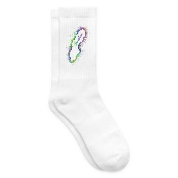 Schweden - Tennissocken - Weiß - Rechts