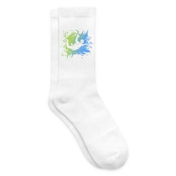 Fallschirmspringen Fallschirm Fallschirmspringer - Tennissocken - Weiß - Rechts