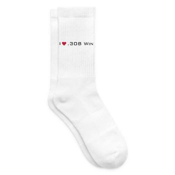 cal. 308 - Tennissocken - Weiß - Rechts