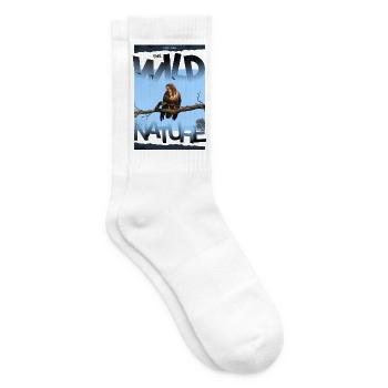 wild nature Natur Wildnis - Tennissocken - Weiß - Rechts