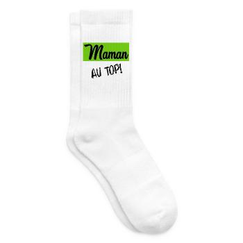 MAMA - Tennissocken - Weiß - Rechts