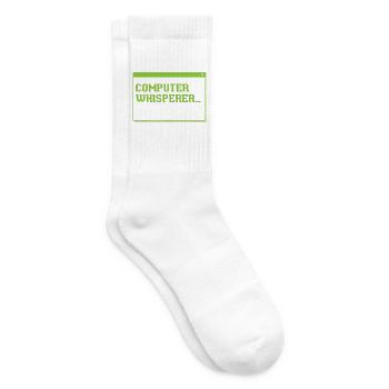 Computer-Flüsterer - Tennissocken - Weiß - Rechts