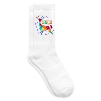 Flinke Gazelle Wüstenantilope - Tennissocken - Weiß - Rechts