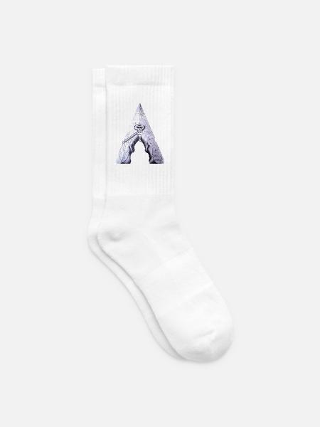 Wäscheklammer Monument - Tennissocken - Weiß