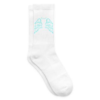Engelsflügel Flügel Engel - Tennissocken - Weiß - Rechts