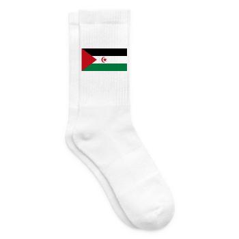 Demokratische Arabische Republik Sahara - Tennissocken - Weiß - Rechts