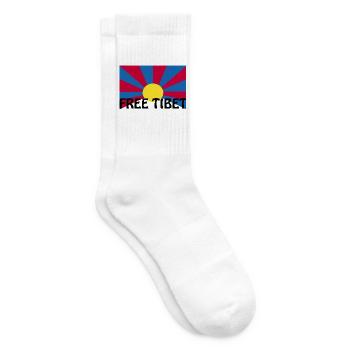 free tibet - Tennissocken - Weiß - Rechts
