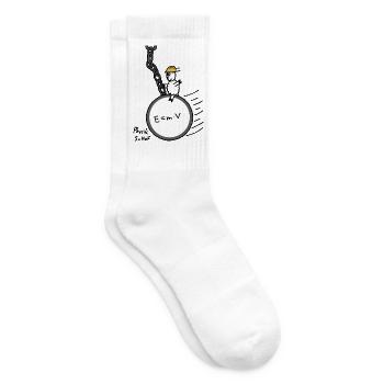 Physik Schof - Tennissocken - Weiß - Rechts