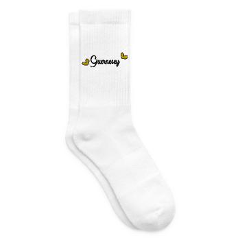 GUERNSEY. ENGLAND - Tennissocken - Weiß - Rechts