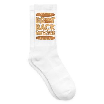 BROT BACKMEISTER BROT BACKEN - Tennissocken - Weiß - Rechts