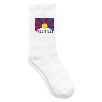 free tibet - Tennissocken - Weiß - Rechts