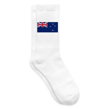 Neuseeland - Tennissocken - Weiß - Rechts