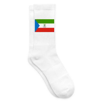Äquatorialguinea - Tennissocken - Weiß - Rechts