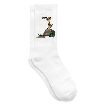 erdmaennchen comic - Tennissocken - Weiß - Rechts