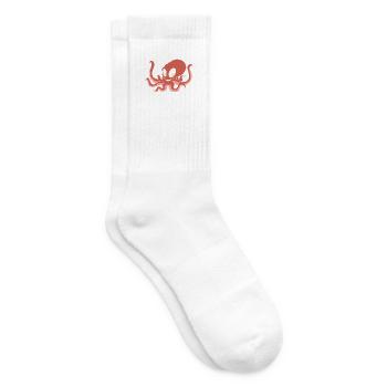 Oktopus - Tennissocken - Weiß - Rechts