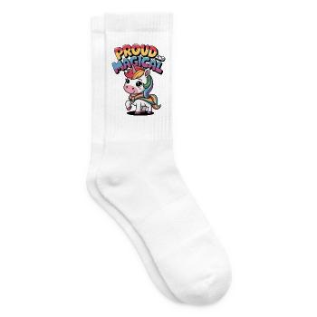 Stolz und magisch - Tennissocken - Weiß - Rechts