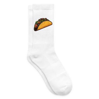 Tacos - Tennissocken - Weiß - Rechts
