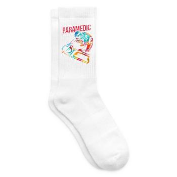 Beherzter Sanitäter Rettungsdienst - Tennissocken - Weiß - Rechts