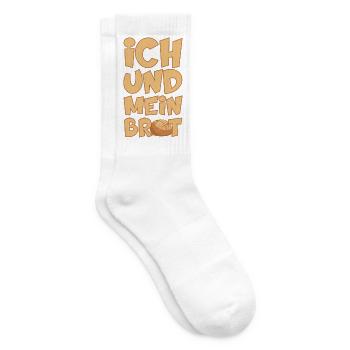 BÄCKER ICH UND MEIN BROT BACKEN - Tennissocken - Weiß - Rechts
