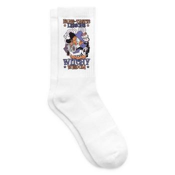 Fang-tastische Lektionen Hexenweisheit Halloween - Tennissocken - Weiß - Rechts
