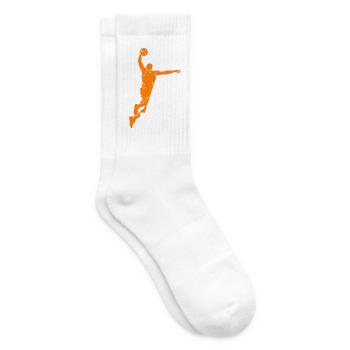 NUMMER 7 BASKETBALL 7. GEBURTSTAG - Tennissocken - Weiß - Rechts
