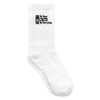 Amsterdam Niederlande - Tennissocken - Weiß - Rechts