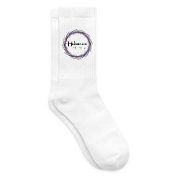 Hebamme mit Herz - Tennissocken - Weiß - Rechts