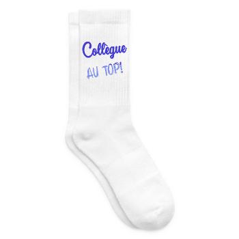 RUHESTAND. RUHESTAND. PENSIONIERT. SENIOR. OMA. OPA - Tennissocken - Weiß - Rechts