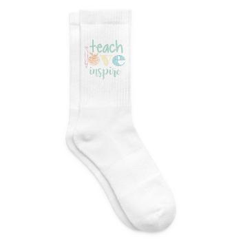 Lehrer Lehrerin Lehrkraft Lehrfachkraft - Tennissocken - Weiß - Rechts