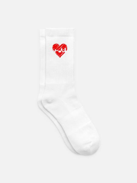 Sylt Skyline Nordsee Herzschlag Nordfriesen Sylter - Tennissocken - Weiß