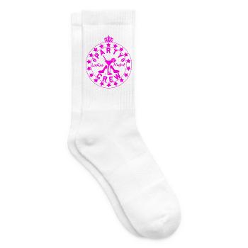 Ladies Night Party Crew Logo - Tennis socks - white - Right