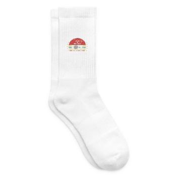 Wait I See A Rock - Tennissocken - Weiß - Rechts
