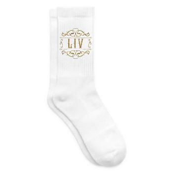 Liv gold - Tennissocken - Weiß - Rechts