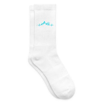 mountainbike - Tennissocken - Weiß - Rechts