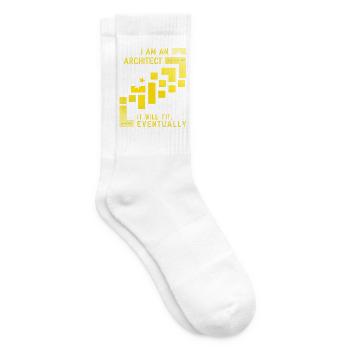Achitect - Tennissocken - Weiß - Rechts