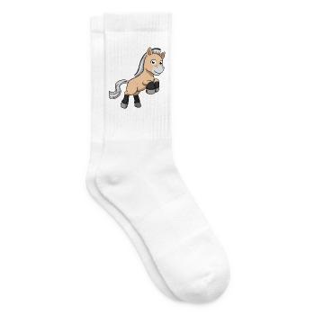 Fjord Horse - Tennissocken - Weiß - Rechts
