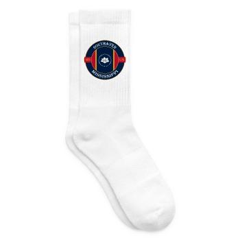 Southaven Mississippi Flagge USA Souvenir Abzeichen - Tennissocken - Weiß - Rechts