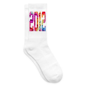 BUNT 14TH BIRTHDAY 2012 - Tennis socks - white - Right