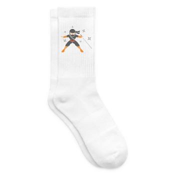 Ninja - Tennissocken - Weiß - Rechts