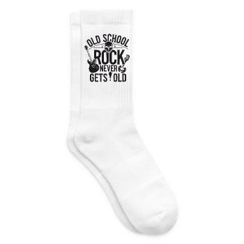 Rockmusik Musiker Rock'n'Roll Band Rocker - Tennissocken - Weiß - Rechts