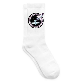 Space Academy International Vintage schwarz - Tennissocken - Weiß - Rechts