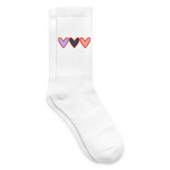 PAAR. ICH HABE GERADE GEHEIRATET. Junggesellinnenabschied. VALENTINSTAG. LIEBE. C - Tennissocken - Weiß - Rechts