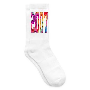BUNT 19TH BIRTHDAY 2007 - Tennis socks - white - Right