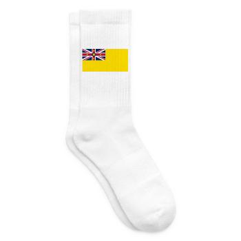 Niue - Tennissocken - Weiß - Rechts