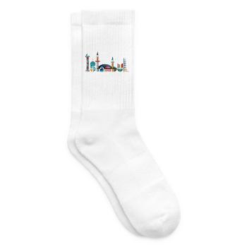 Istanbul - Tennissocken - Weiß - Rechts