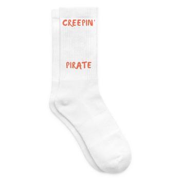 Creepin Pirate - Tennissocken - Weiß - Rechts