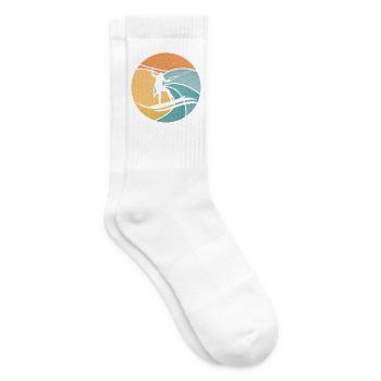 Wasserski Wassersport Wasserskifahren Wasserskifah - Tennissocken - Weiß - Rechts
